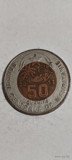 Мавритания 50 угия 2014