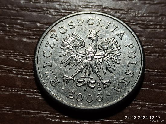 Польша 20 грошей 2006