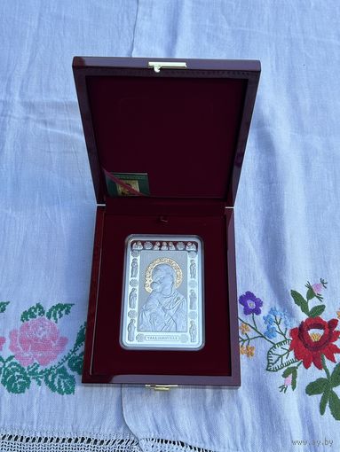 Икона Пресвятой Богородицы "Владимирская", 500 рублей 2012 (тираж до 600 шт.)