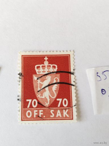 Норвегия  1955 оф.марка