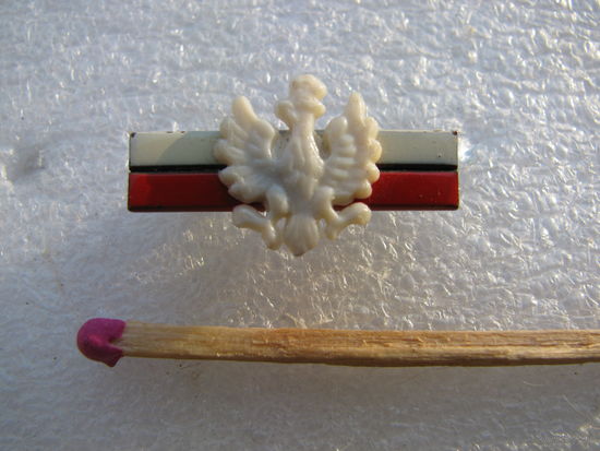 Знак. Польский герб и флаг
