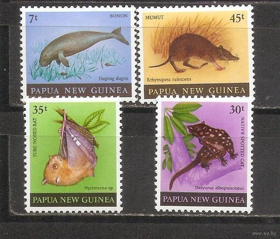 ФФ2 Папуа Новая Гвинея 1980 Фауна