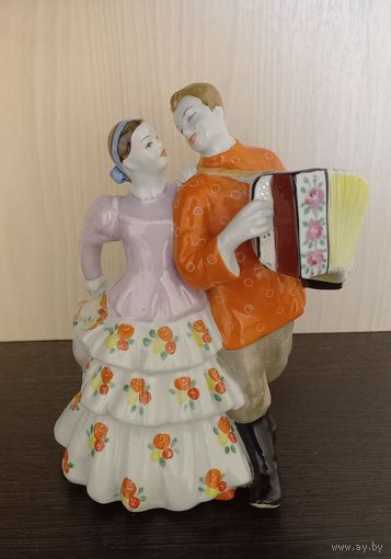 Уральская кадриль, фарфор, Дулёво