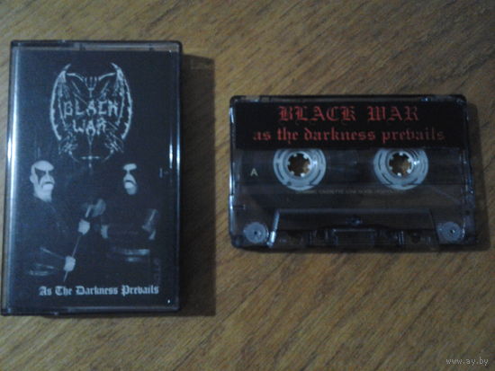 Black War - As The Darkness Prevails (кассета)
