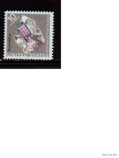 США-1974 (Мих.1148) ,  * (без клея), Минералы