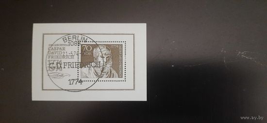 ГДР. 200 лет К.Д.Фридриху. 1974г. гашеная
