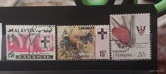 РАСПРОДАЖА МАЛАЙСКИЕ ГОСУДАРСТВА. Саравак. Гаш.