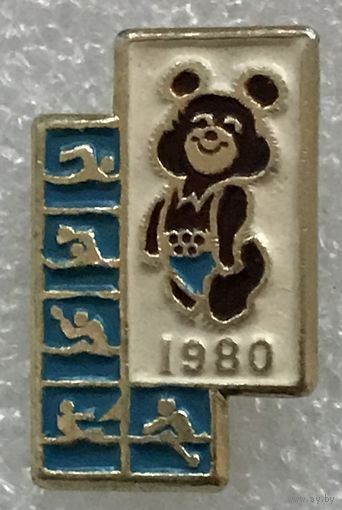 МИШКА ОЛИМПИЙСКИЙ ПИКТОГРАММА МОСКВА-80