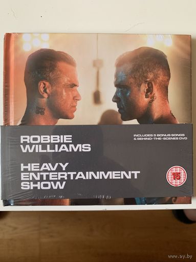 Robbie Williams Heavy Entertainment Show CD+DVD запечатанный