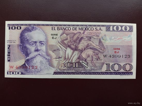 Мексика 100 песо 1974