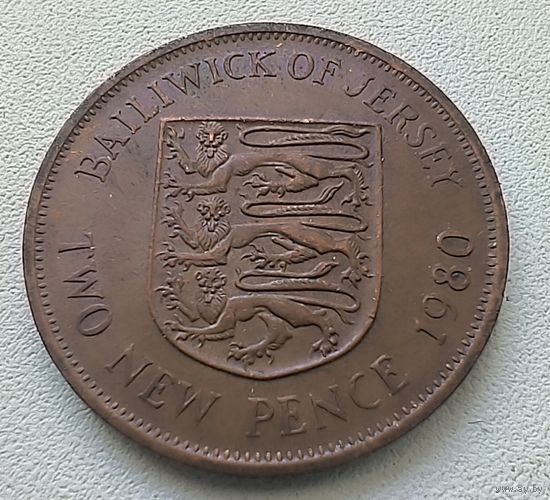 Джерси 2 Пенса, 1980  6-7-30