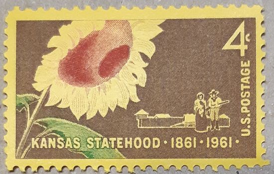 1961  Столетие государственности Канзаса США
