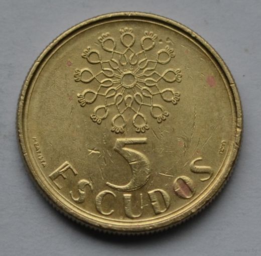 Португалия, 5 эскудо 1989 г.