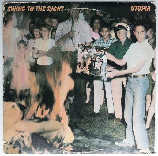 LP Utopia – Swing To The Right (1982) Art Rock, Power Pop, New Wave, Prog Rock