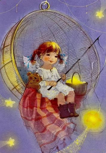 Открытка чистая 10х15 см. Художница Екатерина Бабок