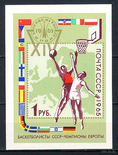 1965 СССР. Баскетбол