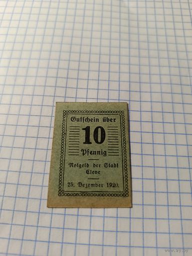 Германия 10 пфенингов