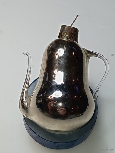 Ёлочная  игрушка  ,  Чайник , из СССР .