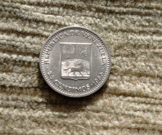 Werty71 Венесуэла 25 сентимо 1965