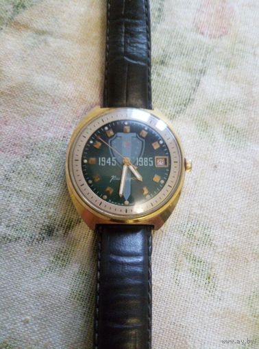 Часы командирские, 1945-1985гг.,заказ МО СССР, Au.