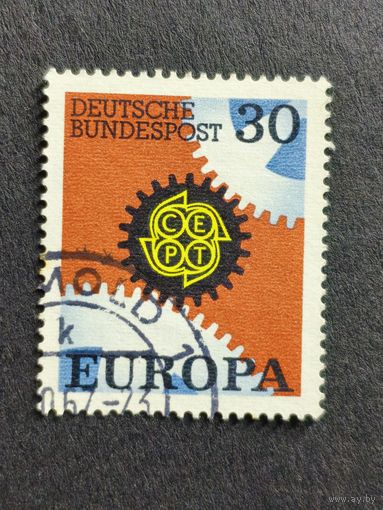 Германия 1967. Европа (C.E.P.T.) 1967 - Шестерёнки