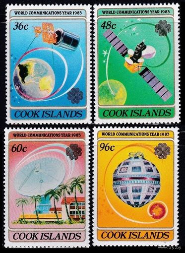 1983 Cook Islands 927-930 Space, Satellites 5,50 евро