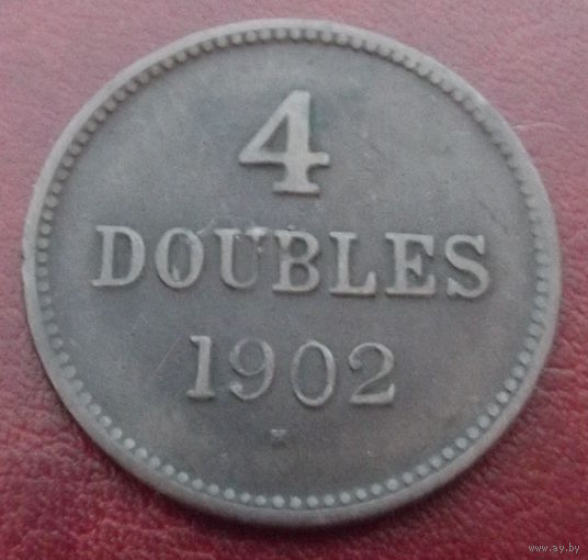 Гернси. 4 дубля 1902