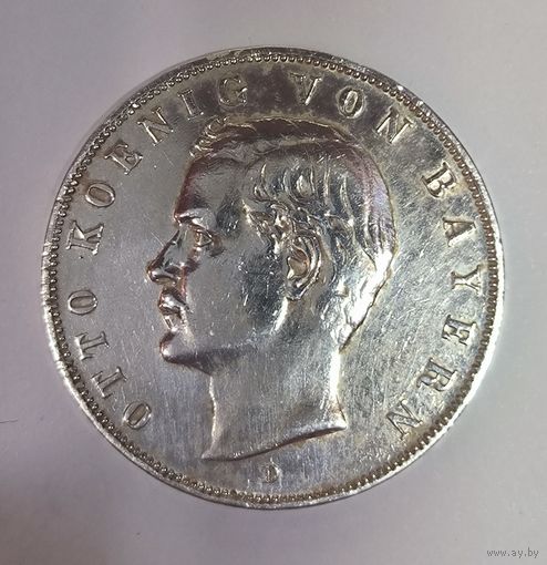 3 марки 1913 Отто Бавария