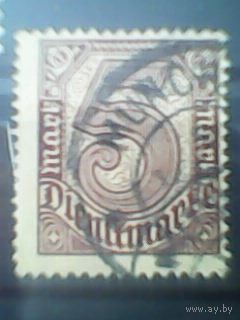 Германия. Служебная марка. 1920г.