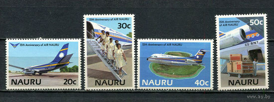 Науру - 1985 - Авиация - [Mi. 302-305] - полная серия - 4 марки. MNH.  (Лот 46JC)-TG3P53