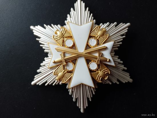 Nr. 90021 Орден Крест Заслуг Германского Орла с мечами ВМВ ВОВ WW2 (копия)