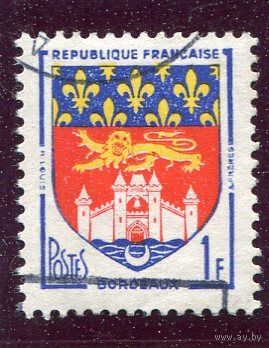 Франция. Стандарт. Герб города Бордо