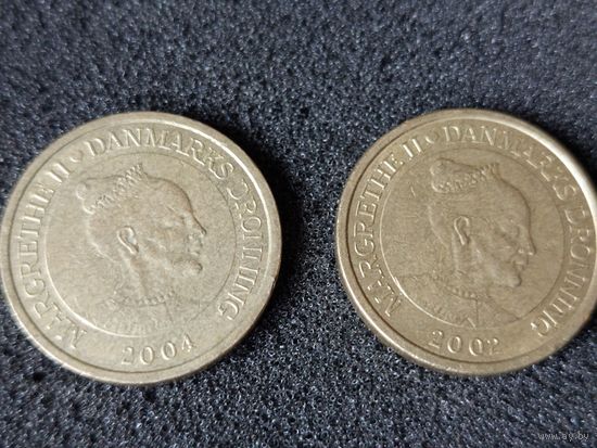 10 крон дания 2 шт