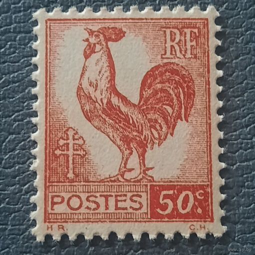 Франция 1944. Гальский петух. Стандарт