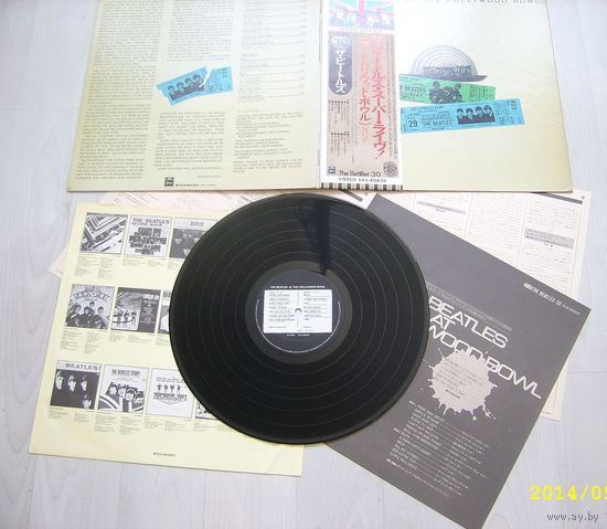 THE BEATLES At The Hollywood Bowl (JAPAN винил LP 1977)