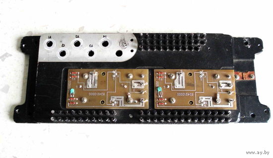 Радиатор с выходными транзисторами КТ818