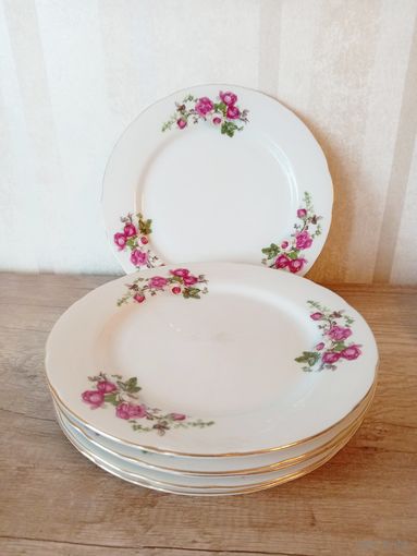 Тарелки Япония 23 см 6 шт. Винтаж. Цена за всё!