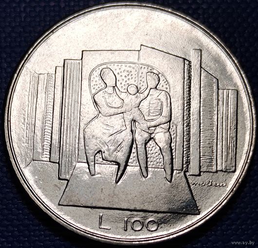 Сан - Марино 100 лир 1976 г. Республика.