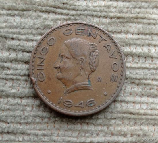 Werty71Мексика 5 сентаво 1946