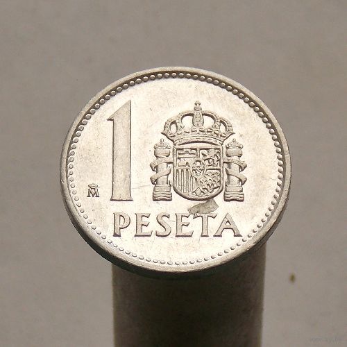 Испания 1 песета 1988
