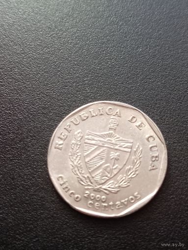 Куба 5 сентаво 2000 г.