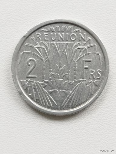 Реюньен 2 франка 1948 г
