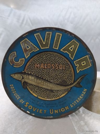 Банка из под икры, СССР. Экспортный вариант, 3 кг.