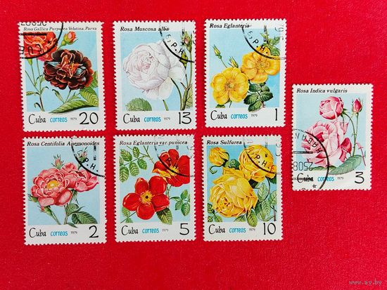 Куба. Флора. ( 7 марок ) 1979 года. 4-4.