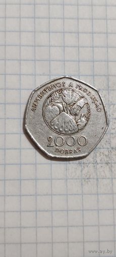 Сан томе и Принсипи 2000 добрас 1997