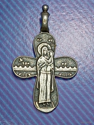 Крестик серебро 925 пробы .