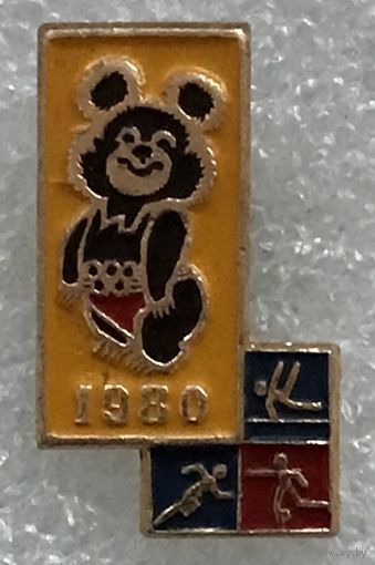 МИШКА ОЛИМПИЙСКИЙ ПИКТОГРАММА МОСКВА-80