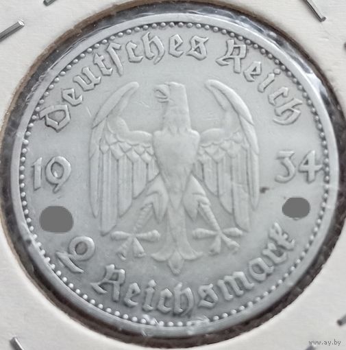 2 рейхсмарки Кирха А