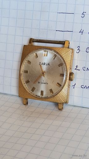 С 1 РУБЛЯ ! ЧАСЫ ЗАРЯ ПОЗОЛОТА СССР 1976 ГОД