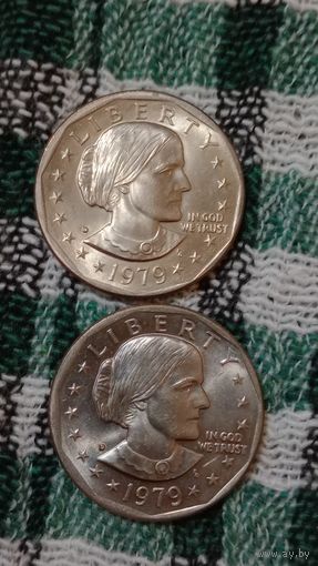 США 1 доллар 1979D